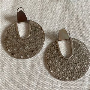 Kendra Scott Diane Filigree Statement Earrings